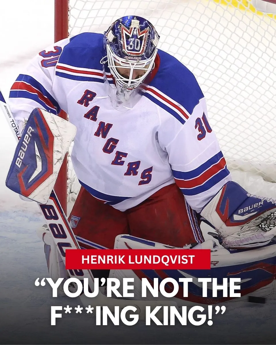 Why former Rangers coach told Henrik Lundqvist ‘You’re not the f***ing King!’
