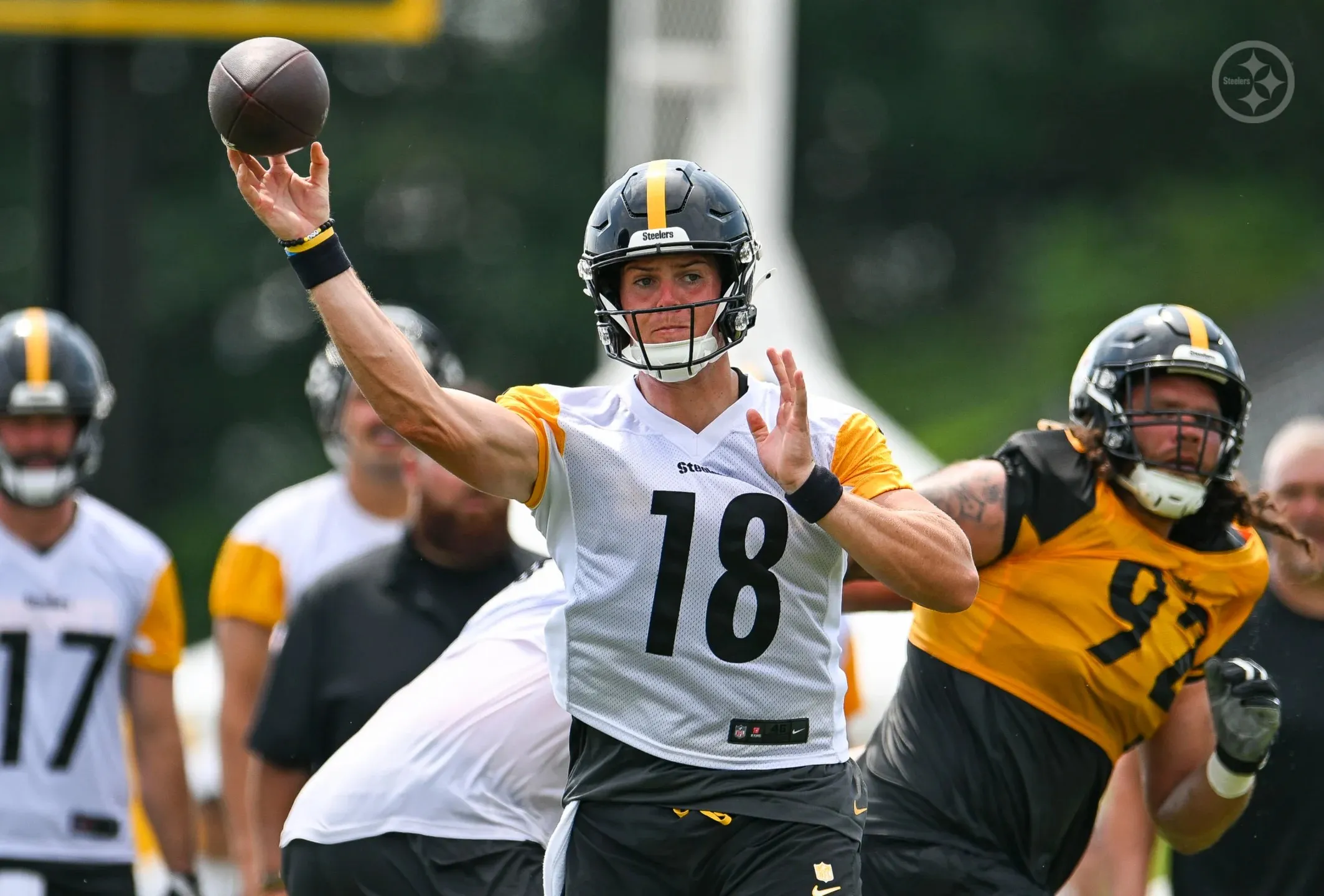 Will Howard Shines at Steelers Training Camp