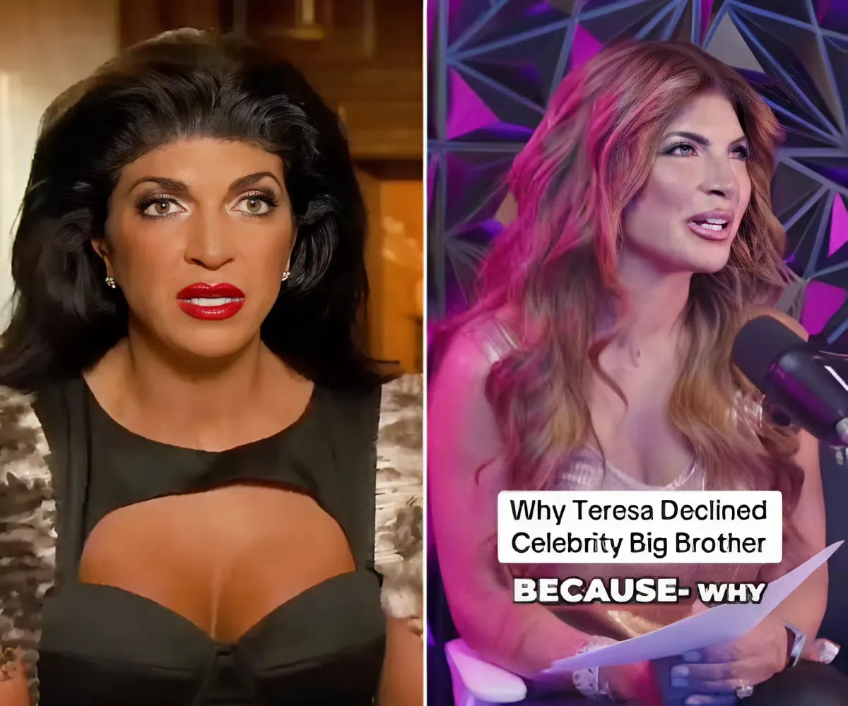 “Take my phone? Not a chance!” — Teresa Giudice SPARKS CONTROVERSY as she boldly turns down Celebrity Big Brother, declaring she refuses to be cut off from the real world just for a reality show!