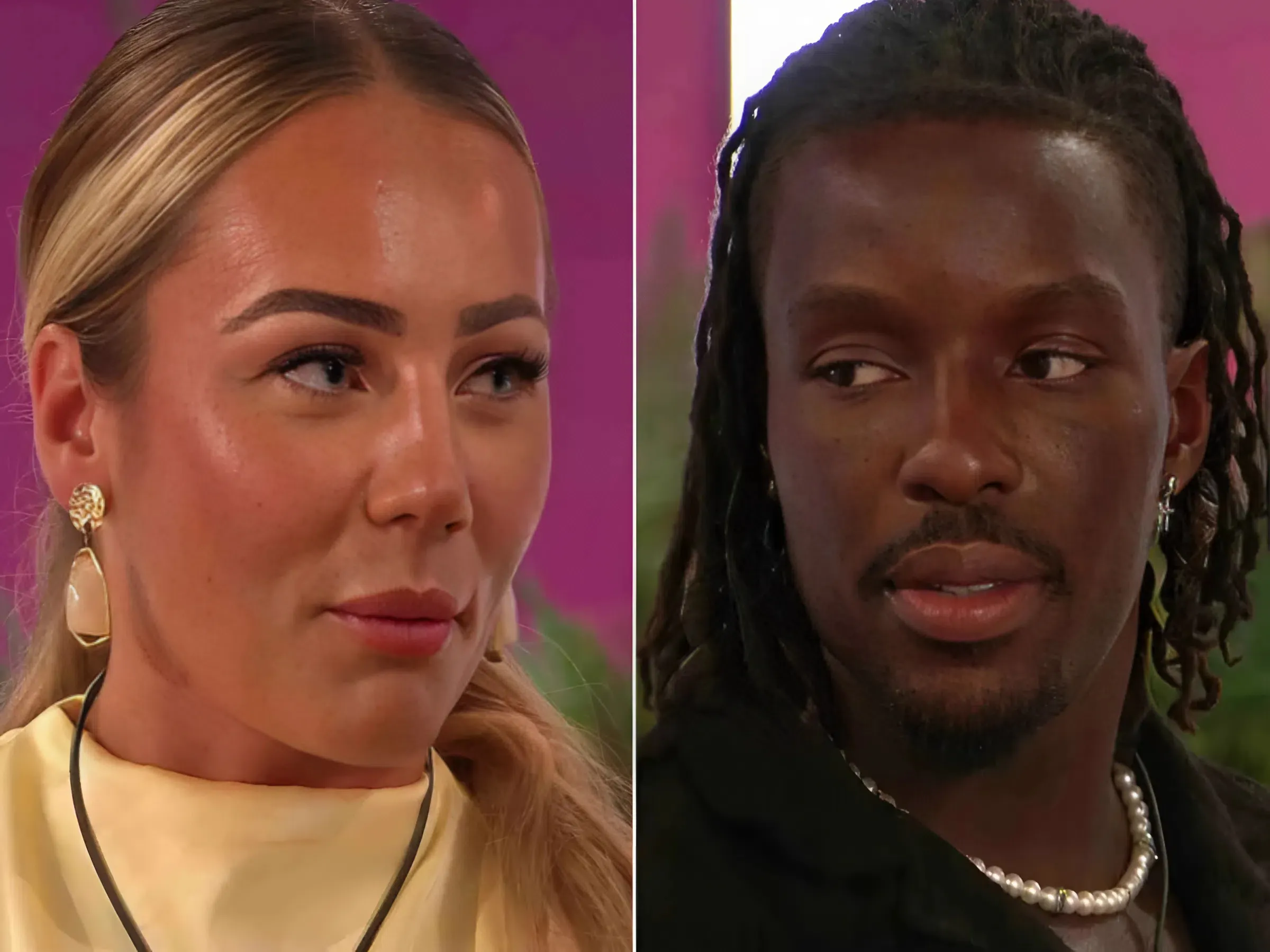 Love Island is in turmoil as Meg discovers Dejon has shockingly turned on her, choosing Yasmin as his new partner just days before the finale!