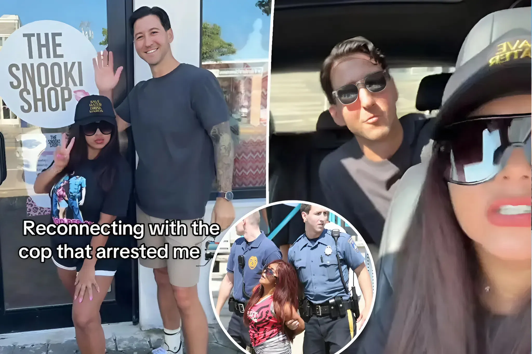 ‘Jersey Shore’ star Nicole ‘Snooki’ Polizzi reunites with cop who famously arrested her 15 years ago