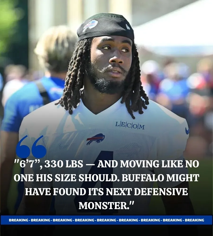 Bills ‘Dancing bear’ turning heads at Buffalo training camp