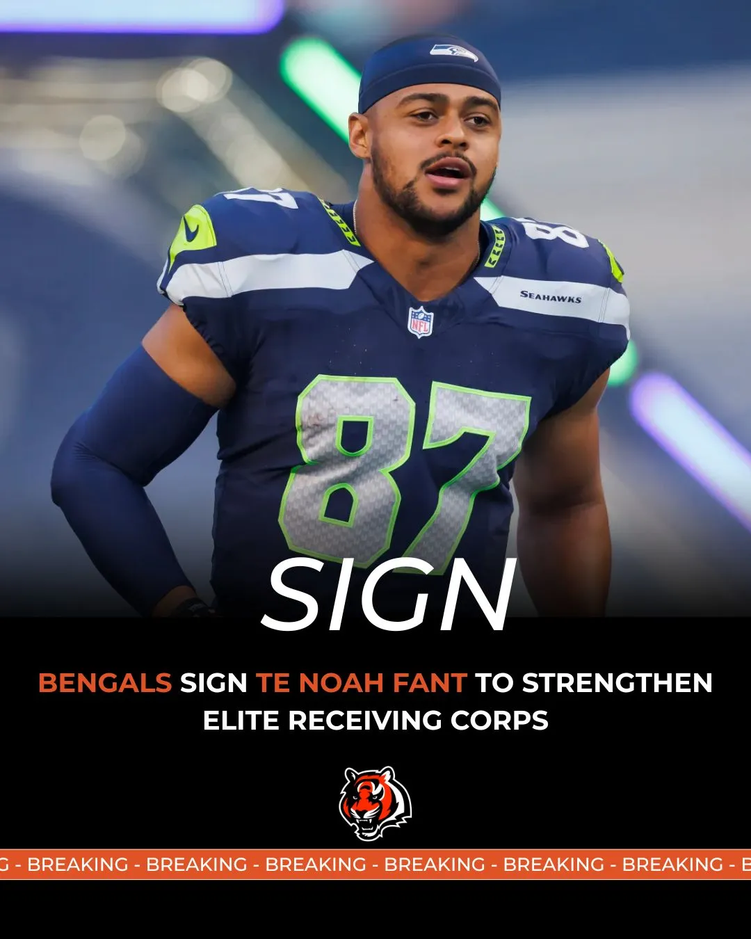 Zac Taylor is excited for Noah Fant to join the fold