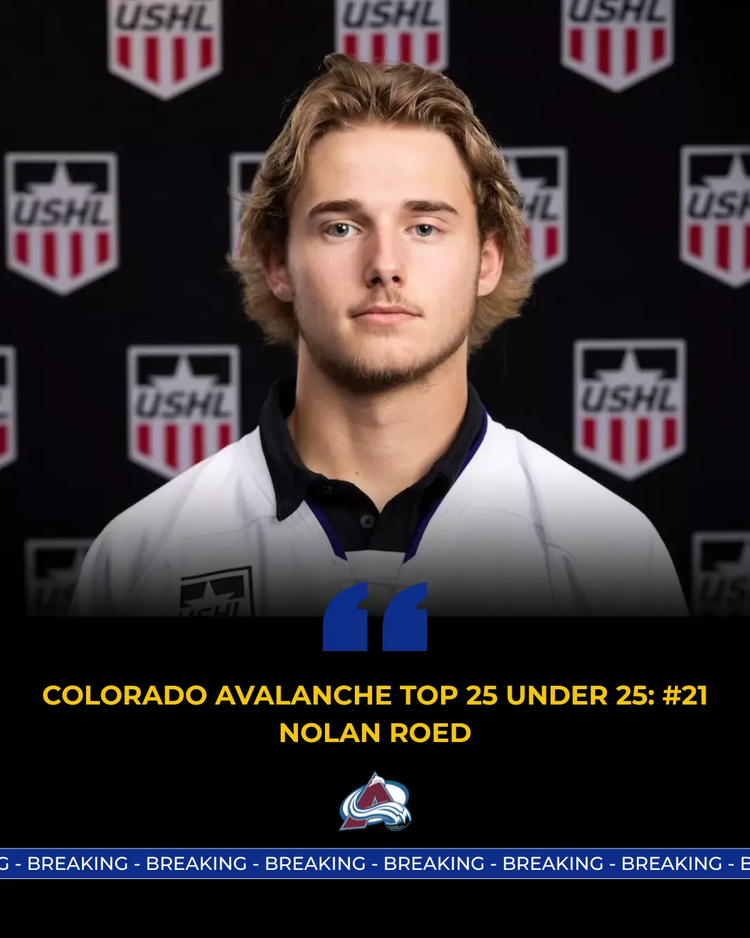 Colorado Avalanche Top 25 Under 25: #21 Nolan Roed