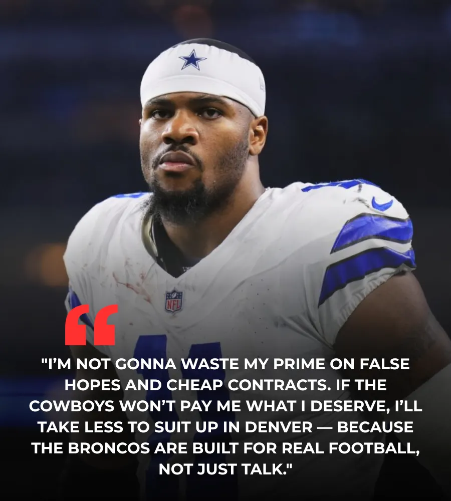Micah Parsons Sounds Off: Slams Cowboys' Empty Promises, Says He’d Take Less to Join Broncos and ‘Play Real Football’