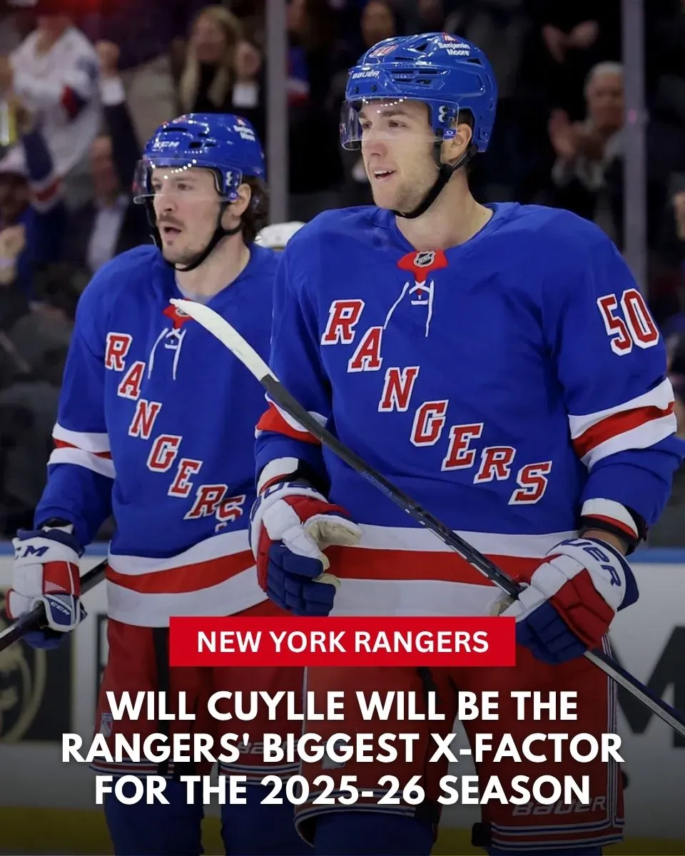 Will Cuylle Will Be The Rangers' Biggest X-Factor For the 2025-26 Season