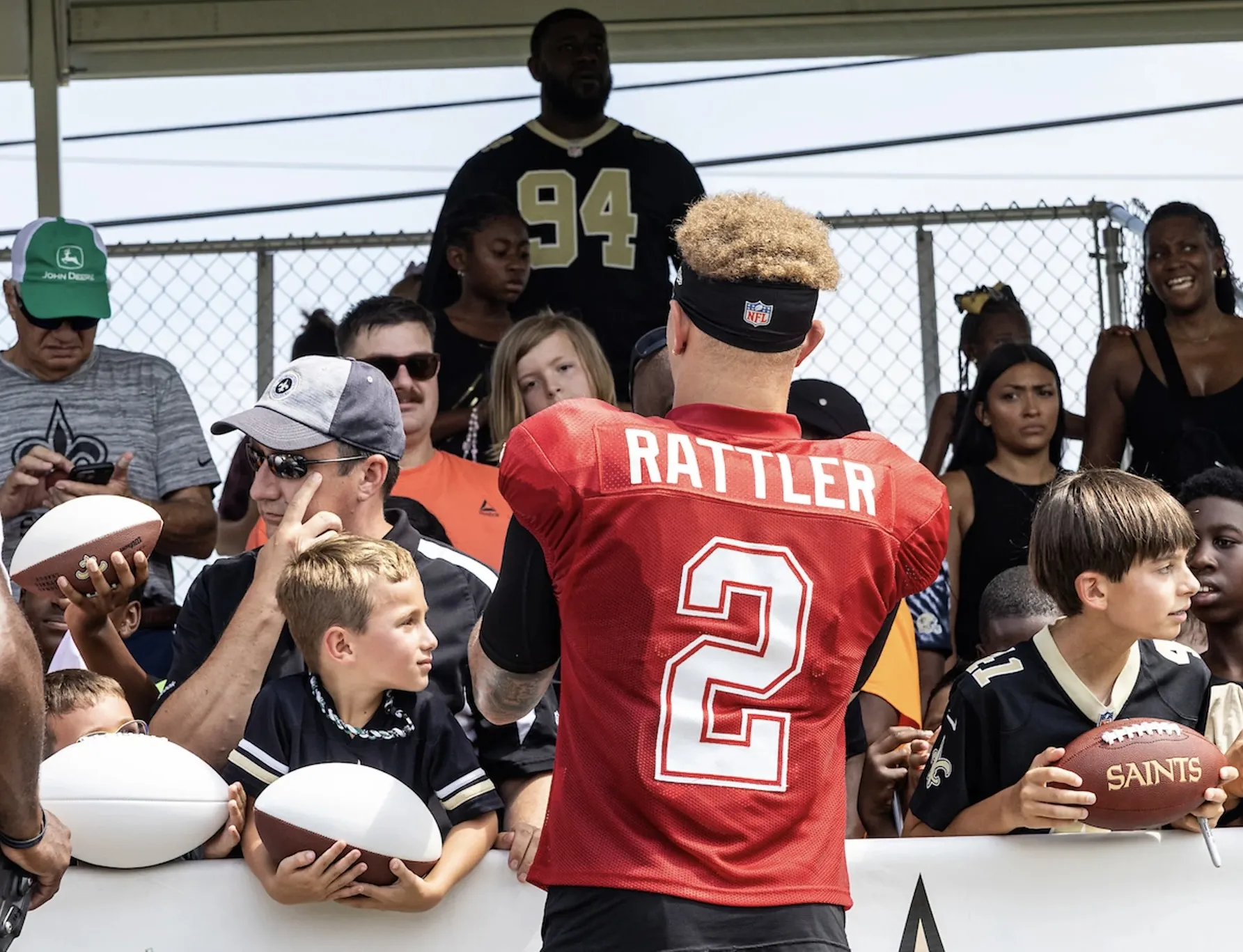 Rattler makes bold claim on who should win the Saints QB competition between himself, Tyler Shough, and Jake Haener