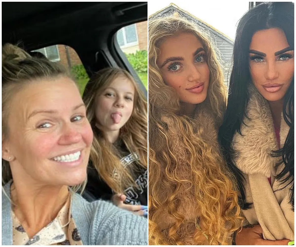 ‘Love Island, Heidi and Princess need to do it together’ — Katie Price and Kerry Katona spark debate as they reveal they want their teenage daughters to follow them into reality TV fame… and hit back at ‘nepo baby’ criticism - suong
