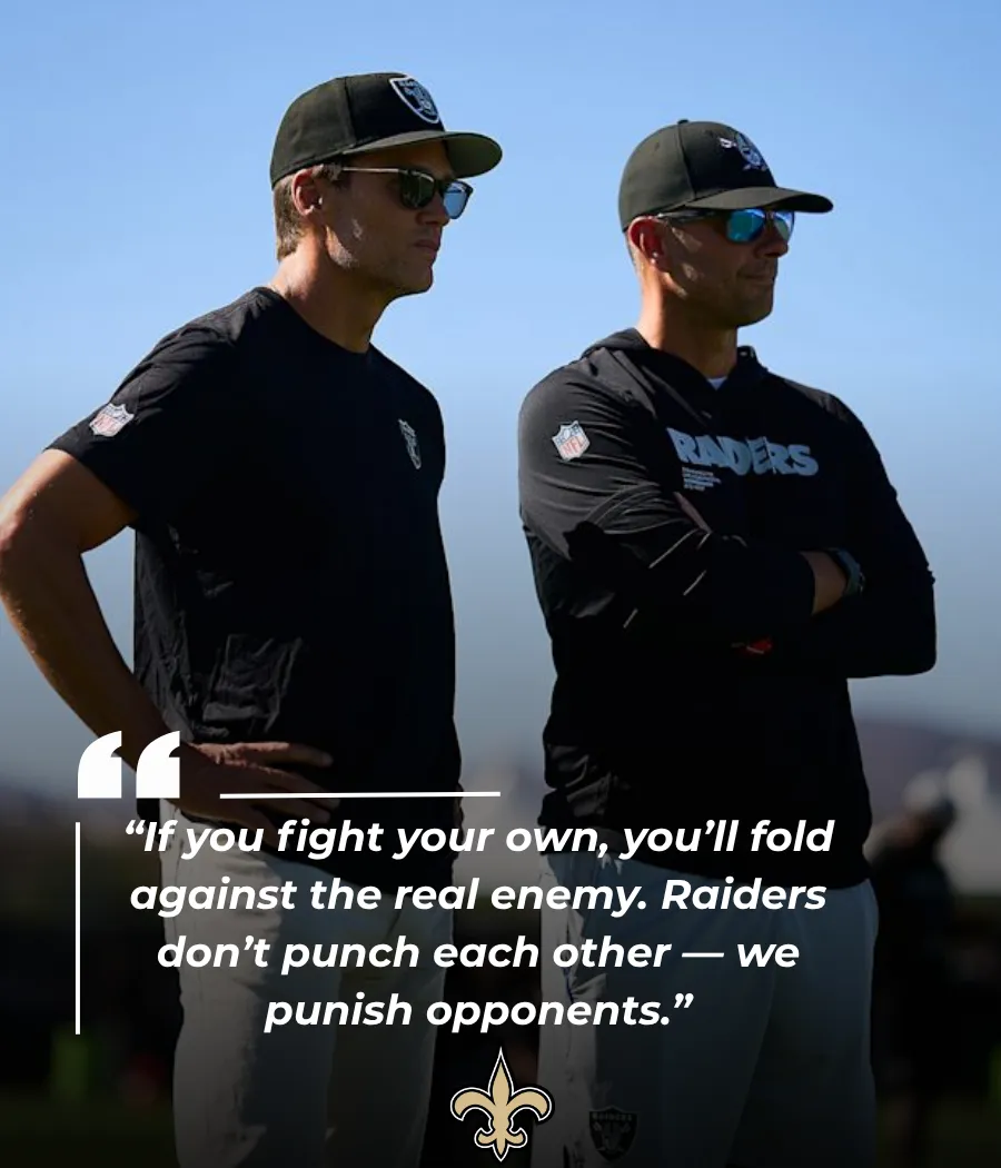 RAIDERS TRAINING CAMP ERUPTS IN SCUFFLE — HEAD COACH STEPS IN WITH SHOCKING MESSAGE