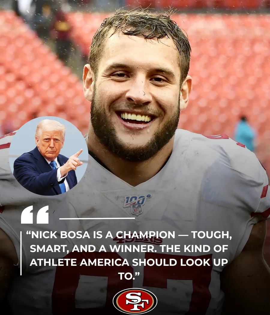 Nick Bosa Appointed to President’s Council on Sports, Fitness, and Nutrition by Donald Trump