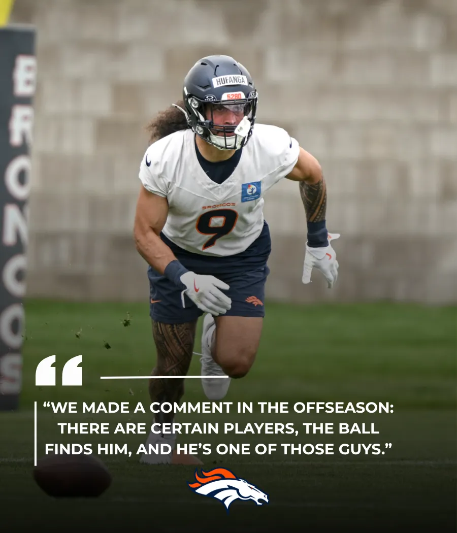 Payton Marvels at Talanoa Hufanga’s ‘Sick’ Pick vs. Bo Nix in Practice