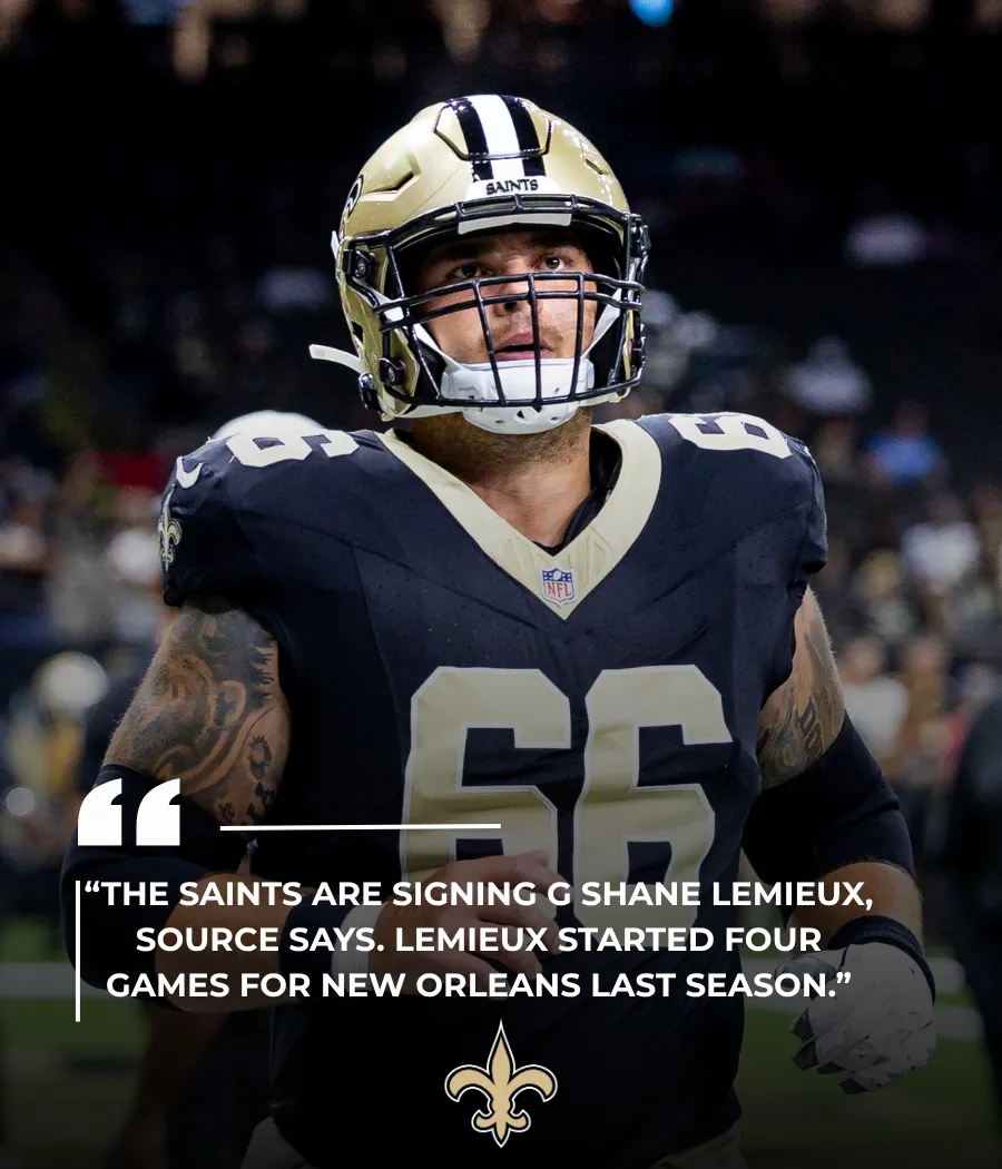 Saints Injury Strikes; Leads To New Orleans Reunion