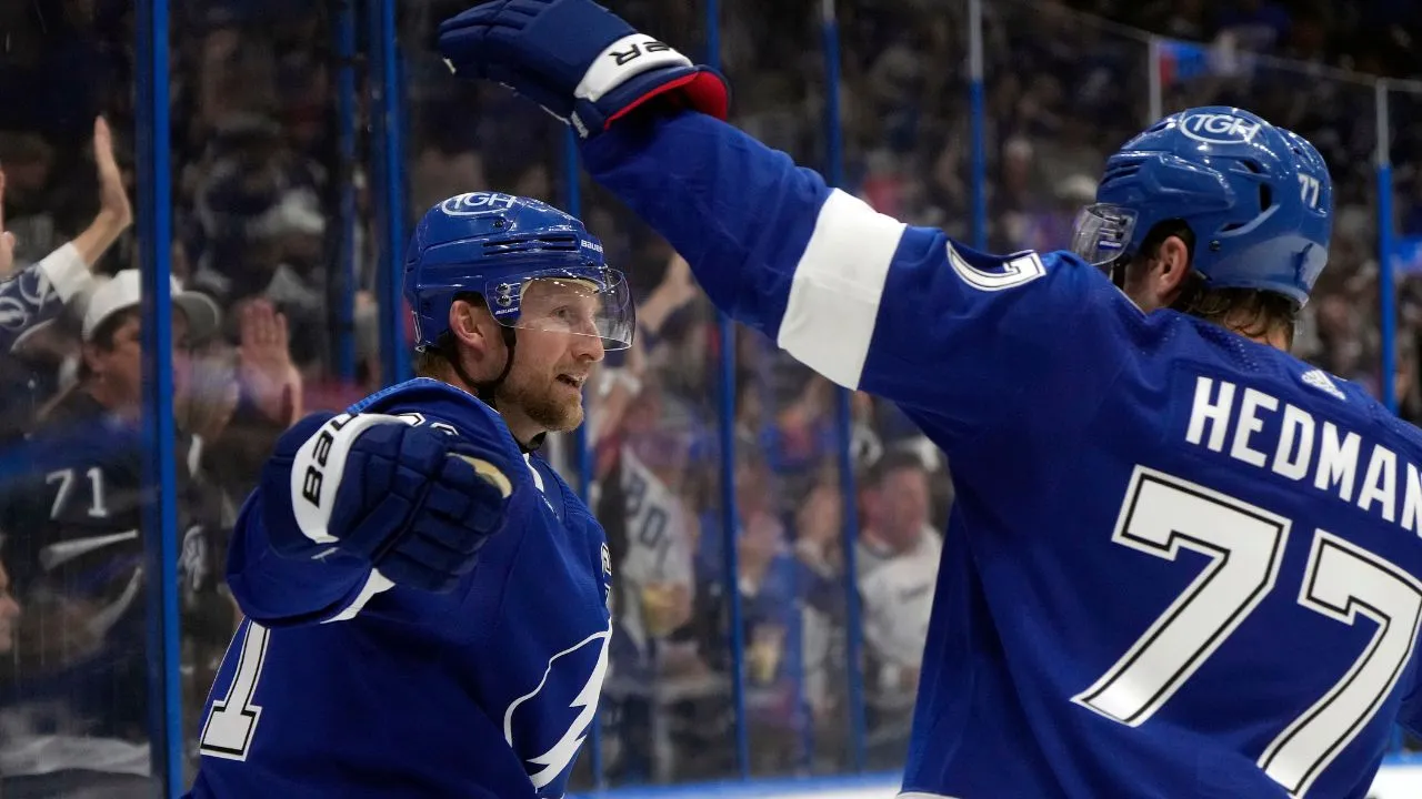 The Lightning’s lineup was thrown into disarray after Stamkos left