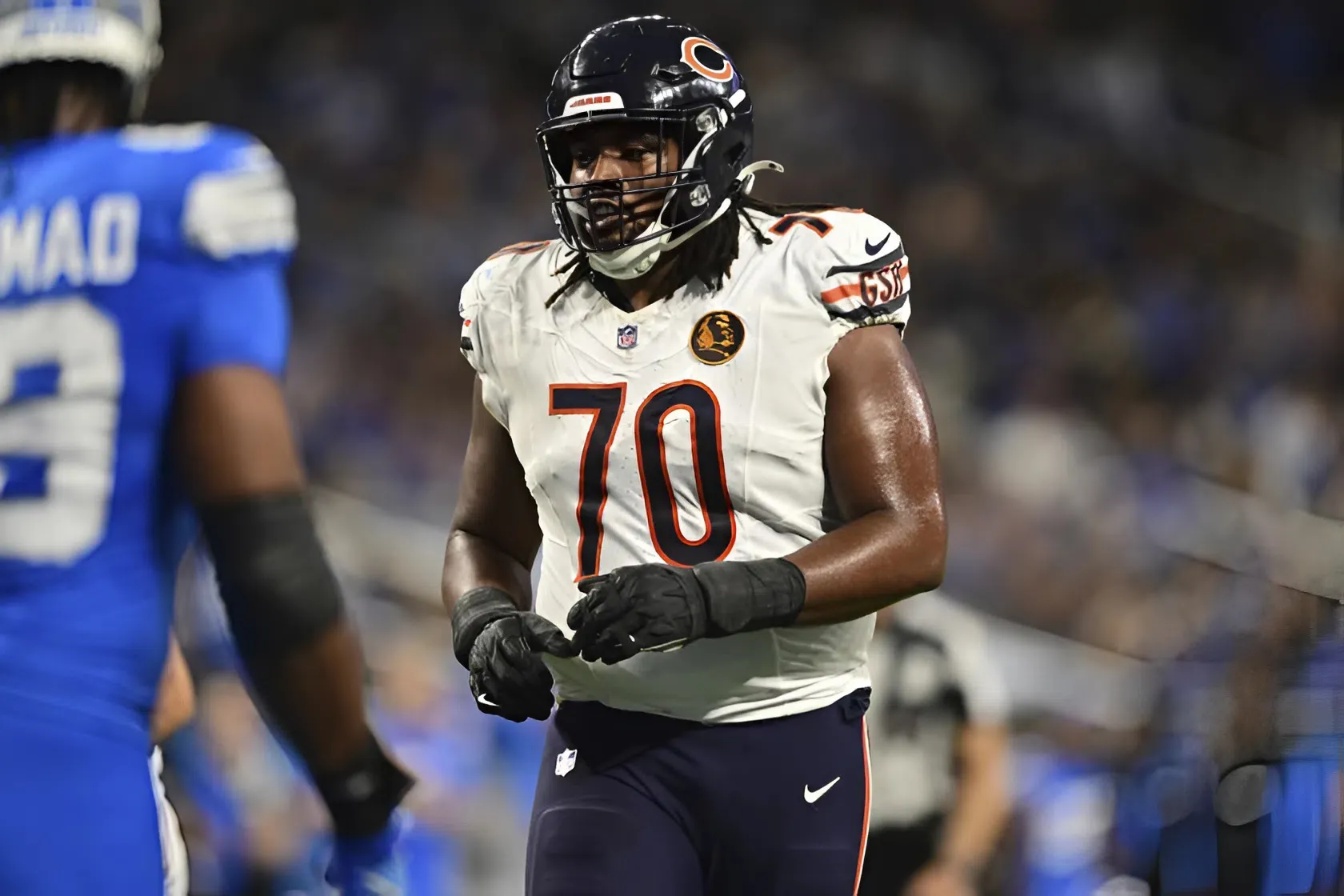 Bears’ Ben Johnson shares key to LT job as competition rages