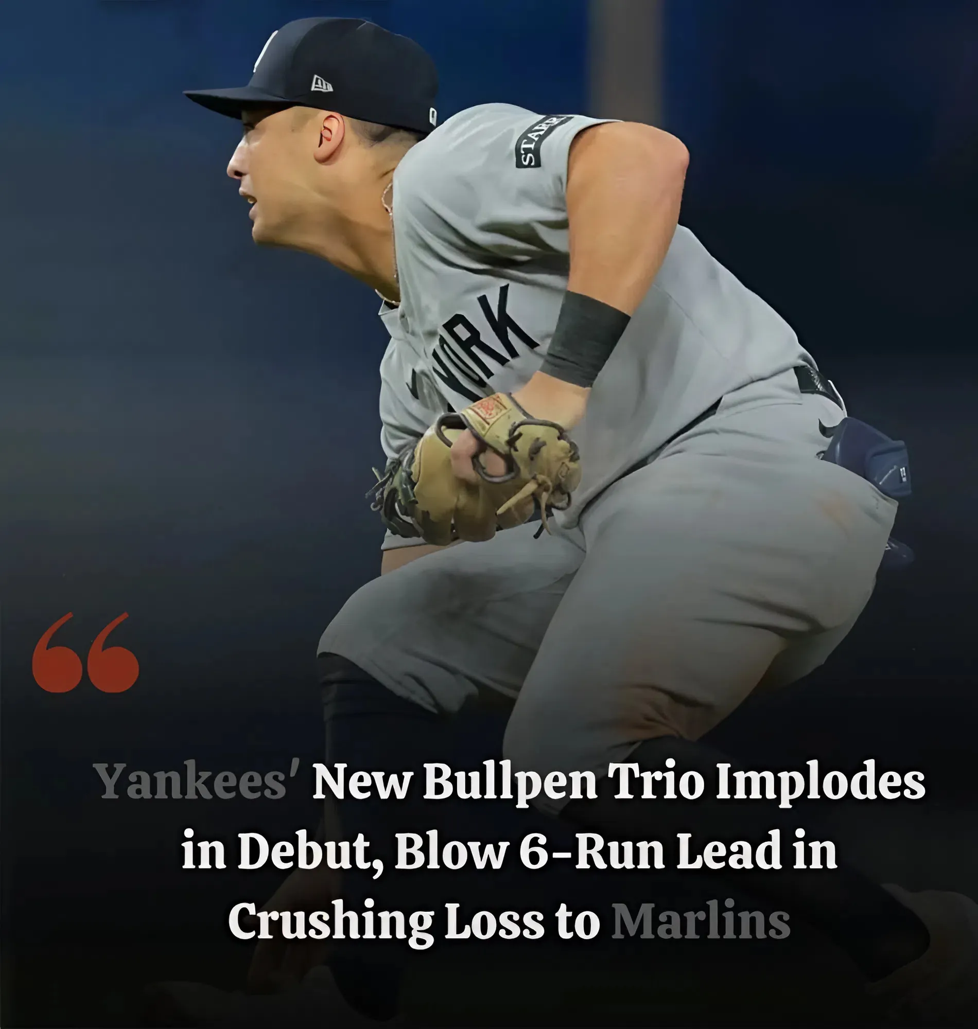 Yankees’ trade deadline additions epically fail in ugly loss to Marlins