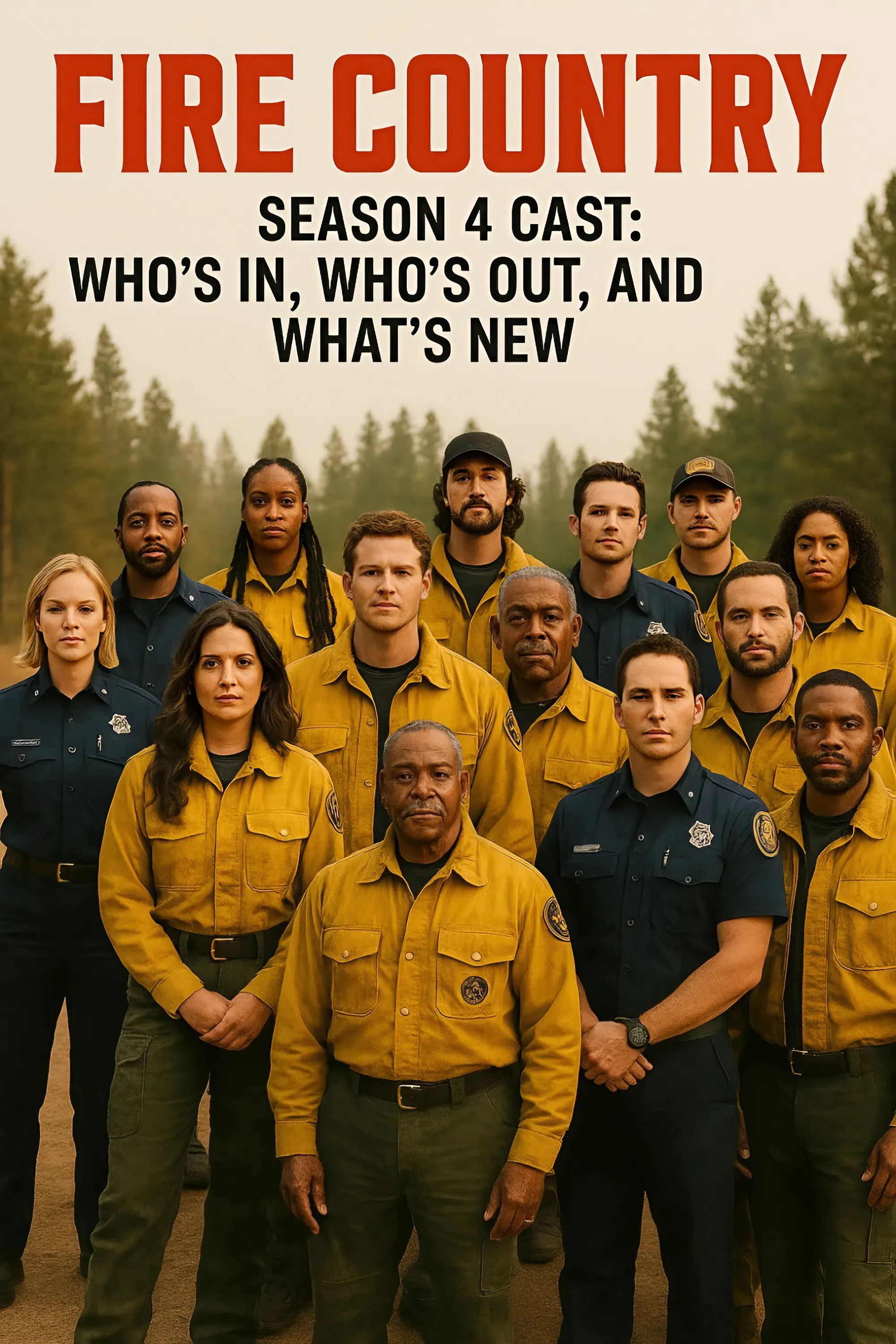 Fire Country Season 4 Cast: Who’s In, Who’s Out, and What’s New