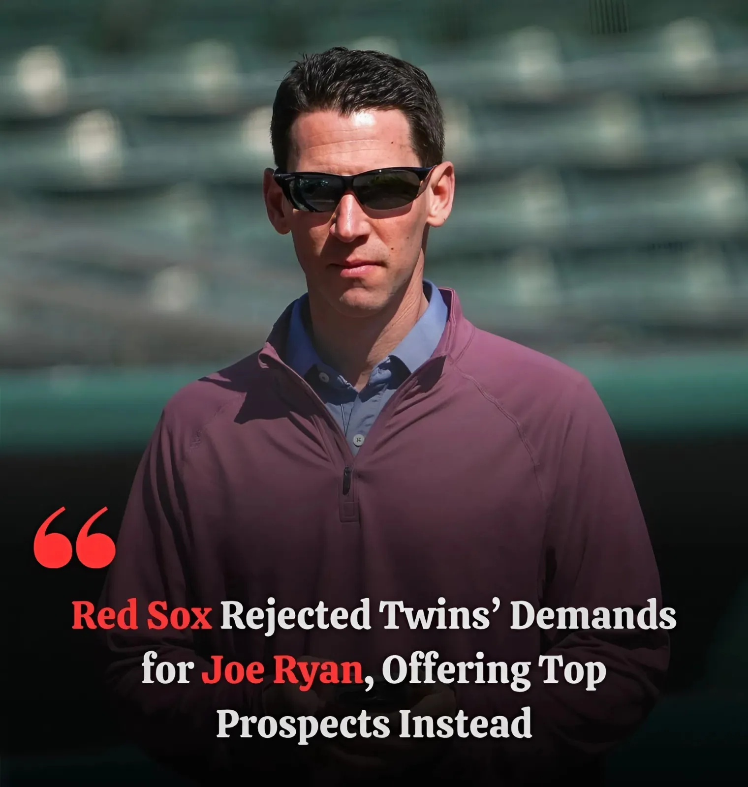 Craig Breslow ‘strongly’ disagrees that Red Sox’ offer for Joe Ryan was ‘feeble’