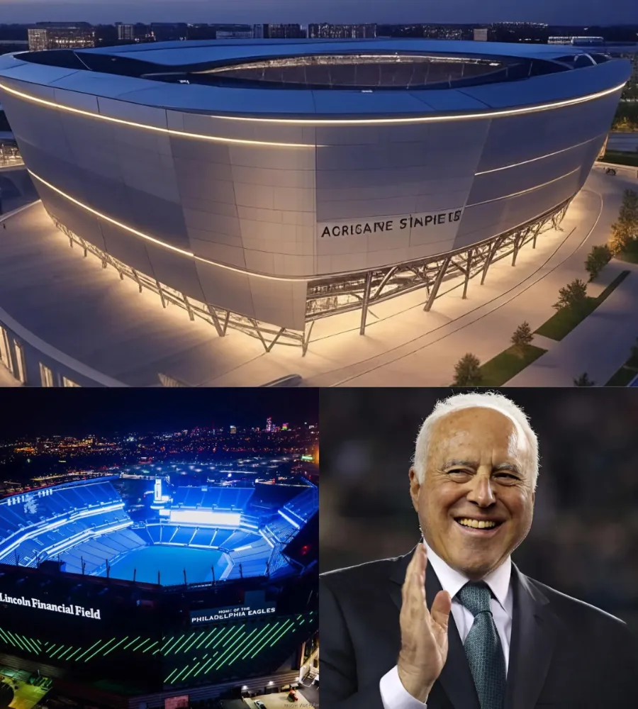 BREAKING: "This is my last wish for retirement" CEO Jeffrey Lurie unveils bold $2.6 billion renovation of Lincoln Financial Field that blends Mid-Atlantic innovation with cutting-edge sustainability.