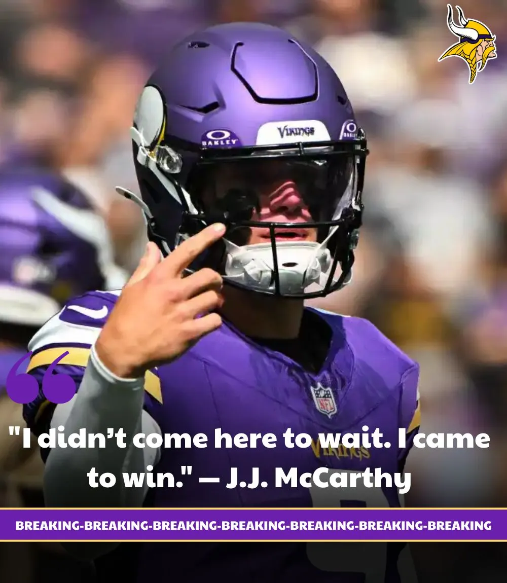 Vikings’ J.J. McCarthy Sends Message on Getting Ready for Season