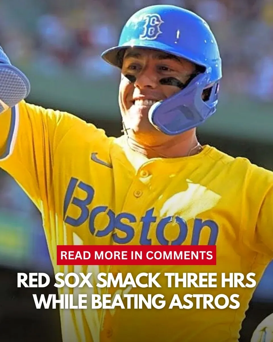 Red Sox smack three HRs while beating Astros