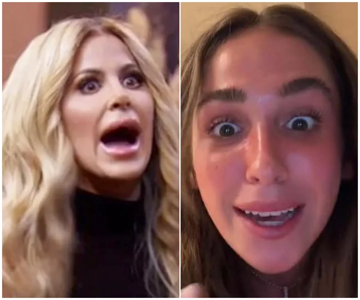 “She threw a candle at me!” — Explosive leaked video shows Kim Zolciak screaming at daughter Ariana, accusing her of “ruining her f***ing life” as security intervenes during late-night fight at Atlanta rental home - suong