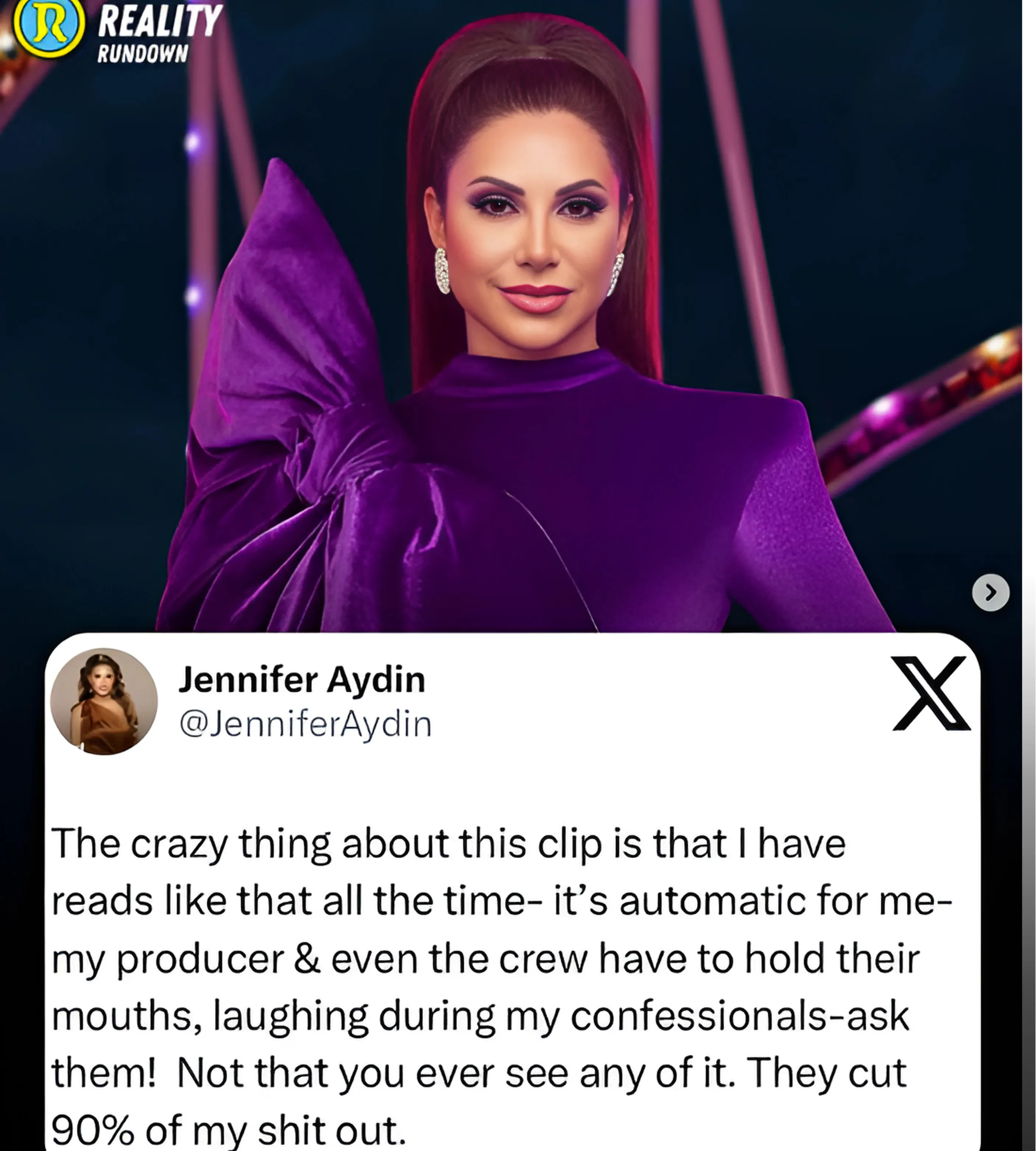 Jennifer Aydin Hints at What Was “Cut” Out of RHONJ, Including “Reads” She Would Have “All The Time”