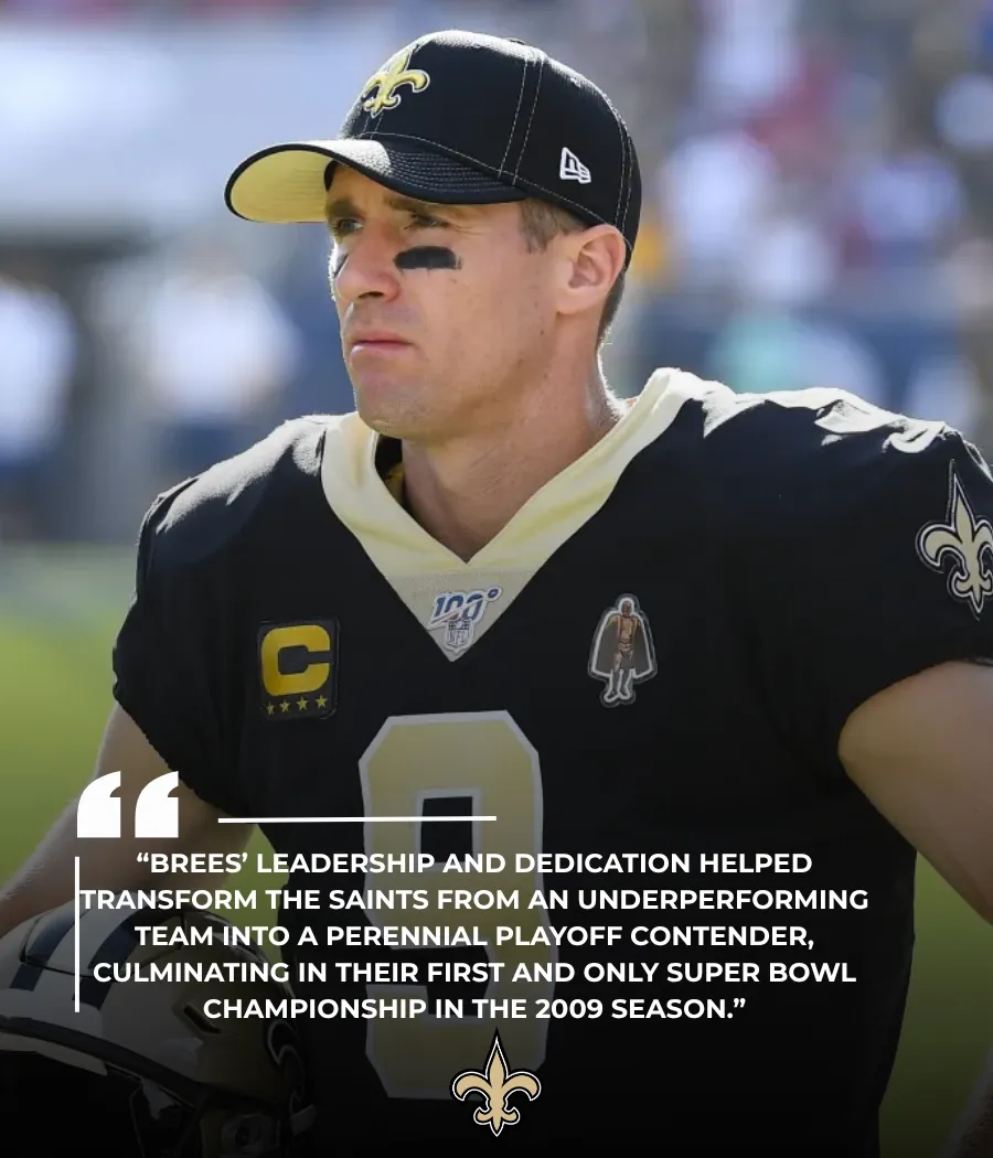 Breaking News: New Orleans Saints to Build Statue of Drew Brees Outside Caesars Superdome