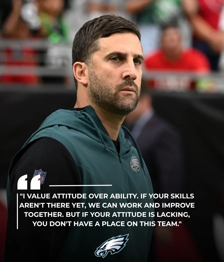 Philadelphia Eagles Coach Stresses Attitude Over Ability for Team Success