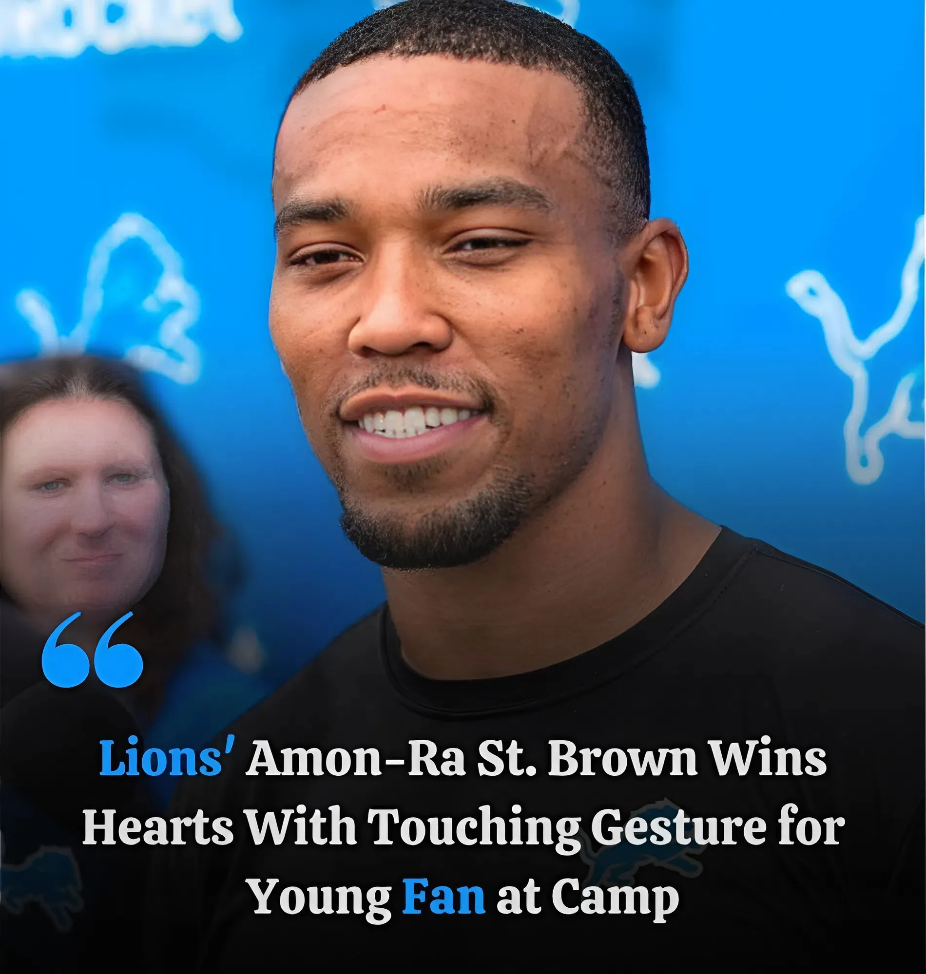 ‘Such a Classy Guy’: Lions Star Amon-Ra St. Brown Melts Hearts With Beautiful Gesture for Young Fan