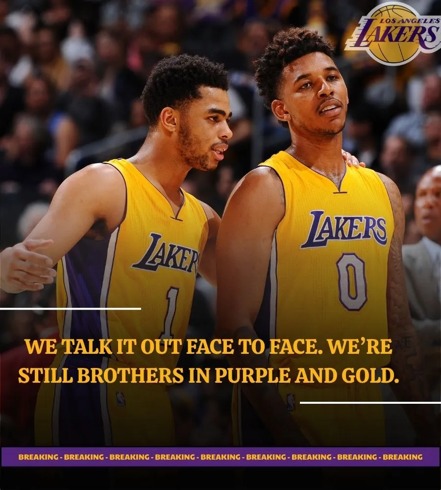 D’Angelo Russell Denies Rift With Teammate Over Social Media Post