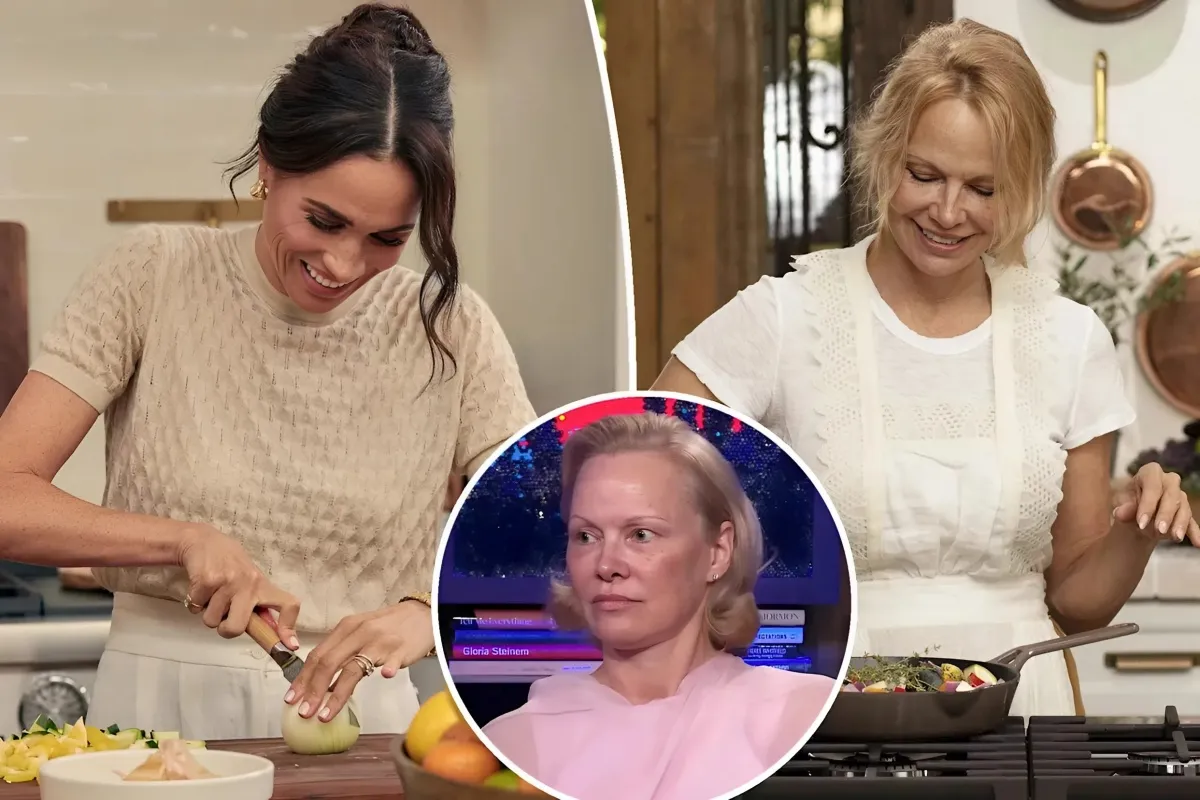Pamela Anderson Speaks Out: Candid Thoughts on Meghan Markle's 'Rip Off' Cooking Show Revealed on 'WWHL' - lulu