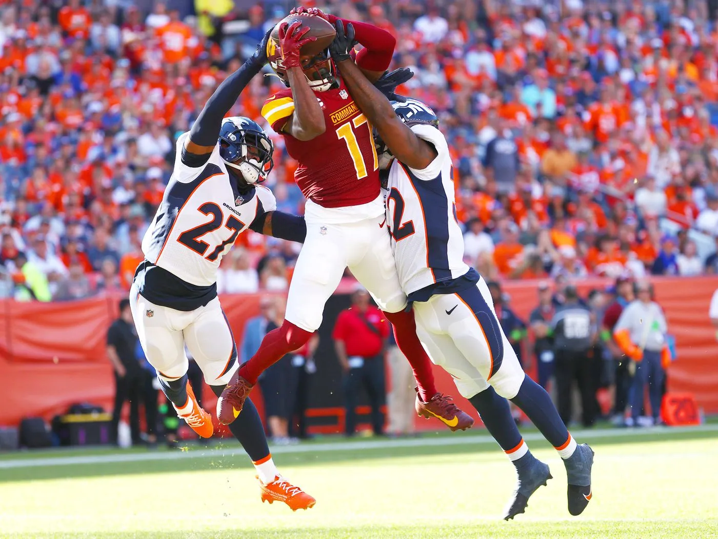 Commanders Receiver Requests Trade to Broncos, Willing to Take Pay Cut to Win Big