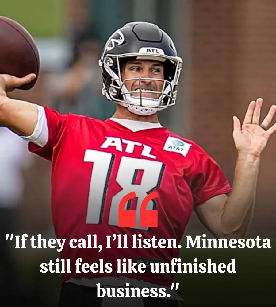 Rumor: Vikings could trade for backup QB — and don't rule out Kirk Cousins