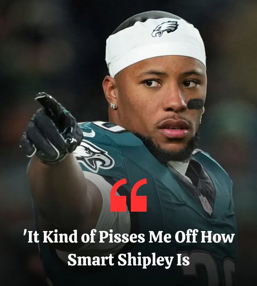 Saquon Barkley points out the Philadelphia Eagles' 'smartest' running back
