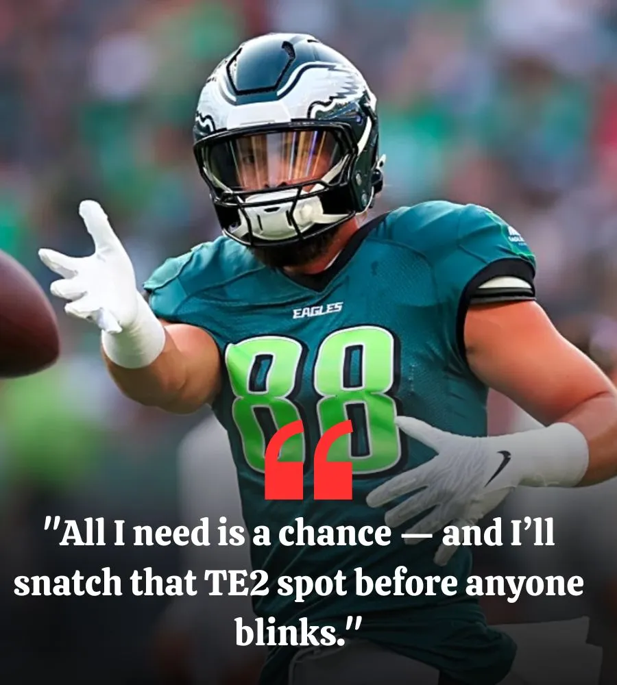 Eagles' tight end competition heats up fast following Sunday's training camp practice