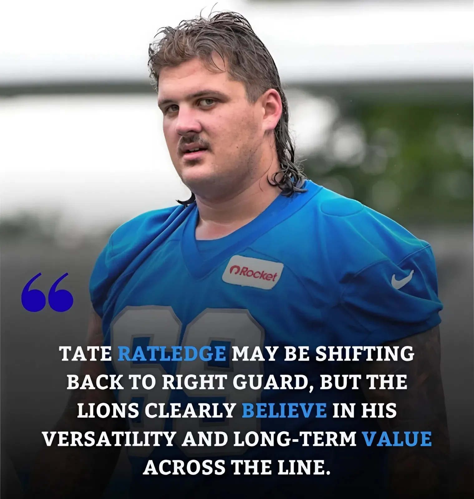 Tate Ratledge Loses Starting Center Job, Still Expected to Start for Detroit Lions