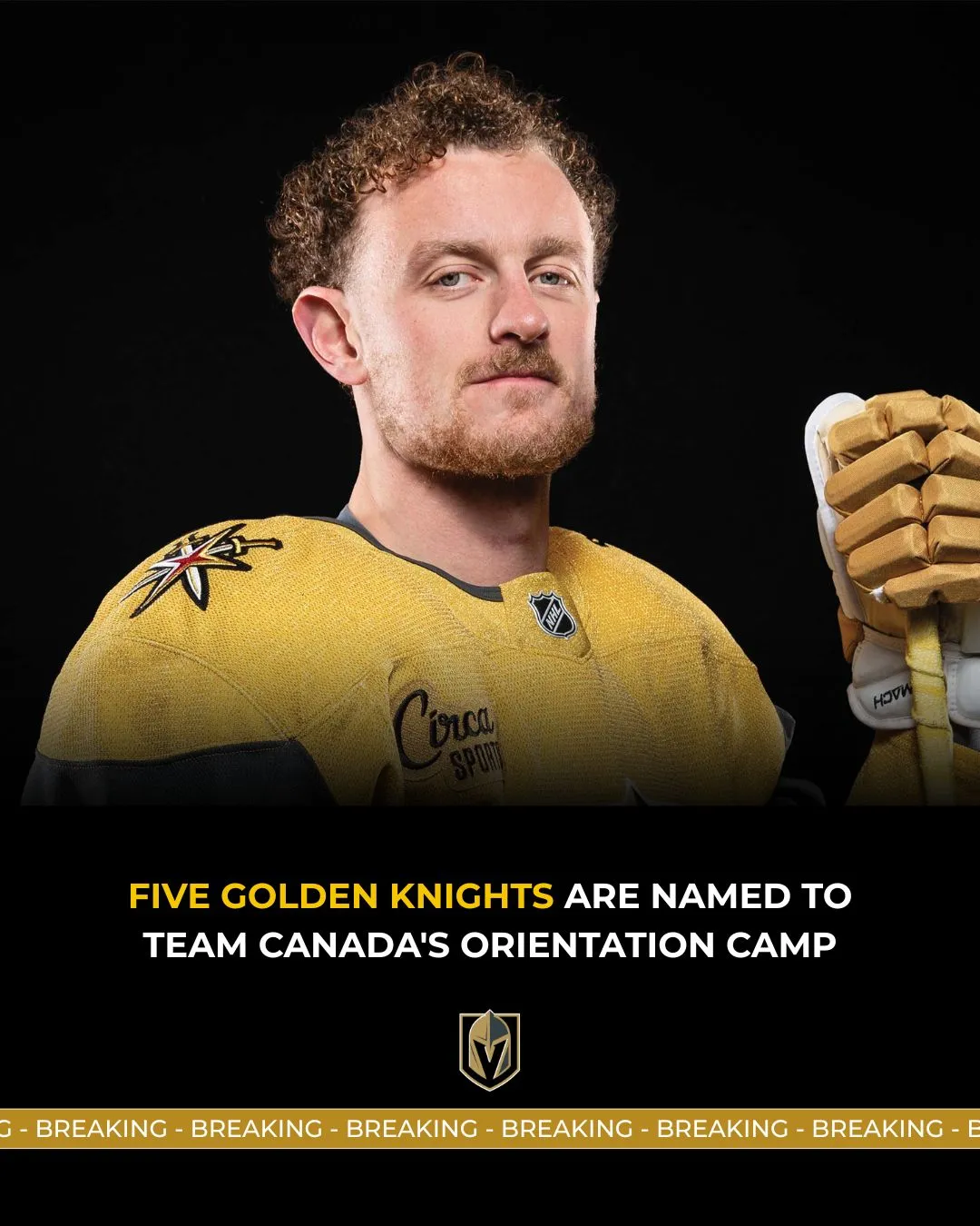 Golden Knights Dominate: Five Players Invited to Team Canada’s Orientation Camp
