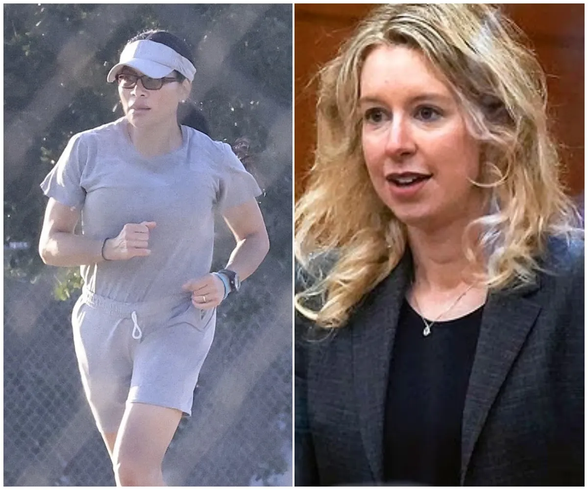 Jailed RHOSLC star Jen Shah exercises behind bars... at the same prison holding Elizabeth Holmes and now Ghislaine Maxwell - suong