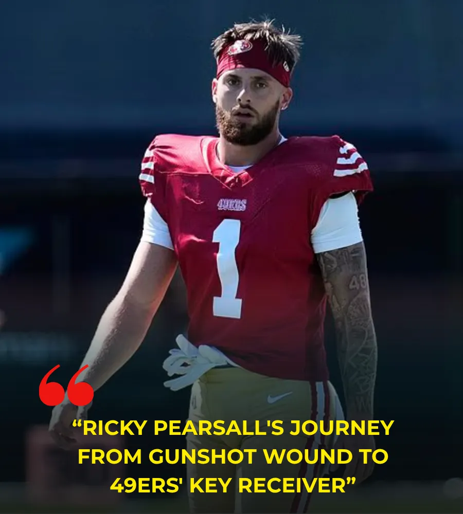 Ricky Pearsall's journey from gunshot wound to 49ers' key receiver