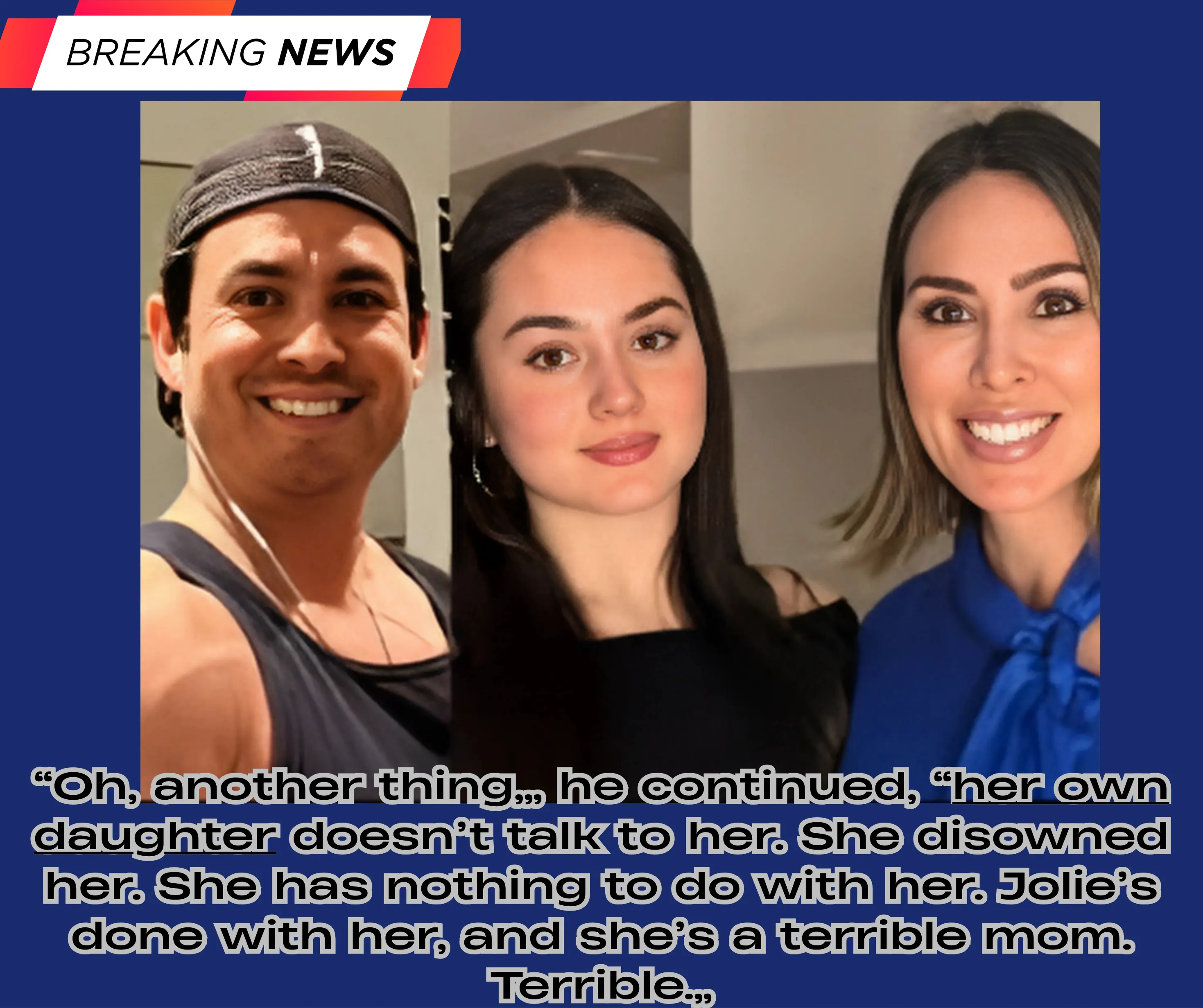 RHOC Alum Kelly Dodd’s Brother Eric Meza Blasts Her, Claims Daughter Jolie “Disowned” Her & Family Doesn’t Talk to Her as Kelly Fires Back