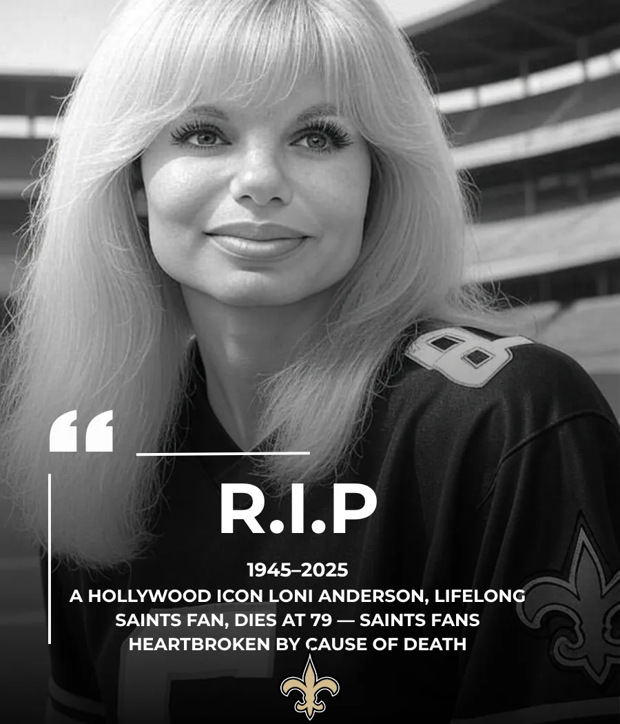 SAD NEWS: Hollywood Icon Loni Anderson, Lifelong Broncos Fan, Dies at 79 — Denver Fans Heartbroken by Cause of Death