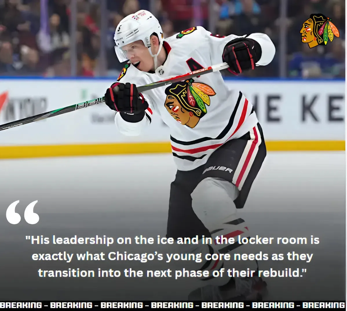 The Blackhawks are better off with this veteran defenseman on the roster