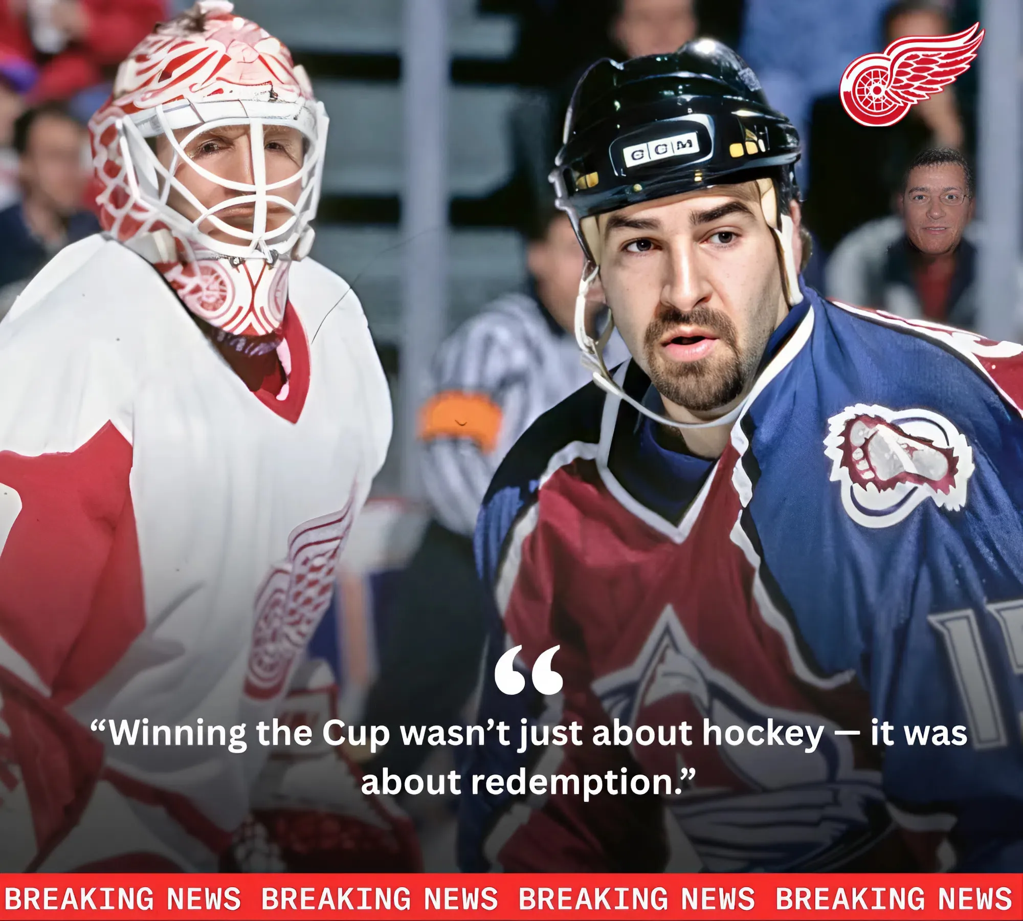 A year after Draper hit, Red Wings got the revenge that mattered most