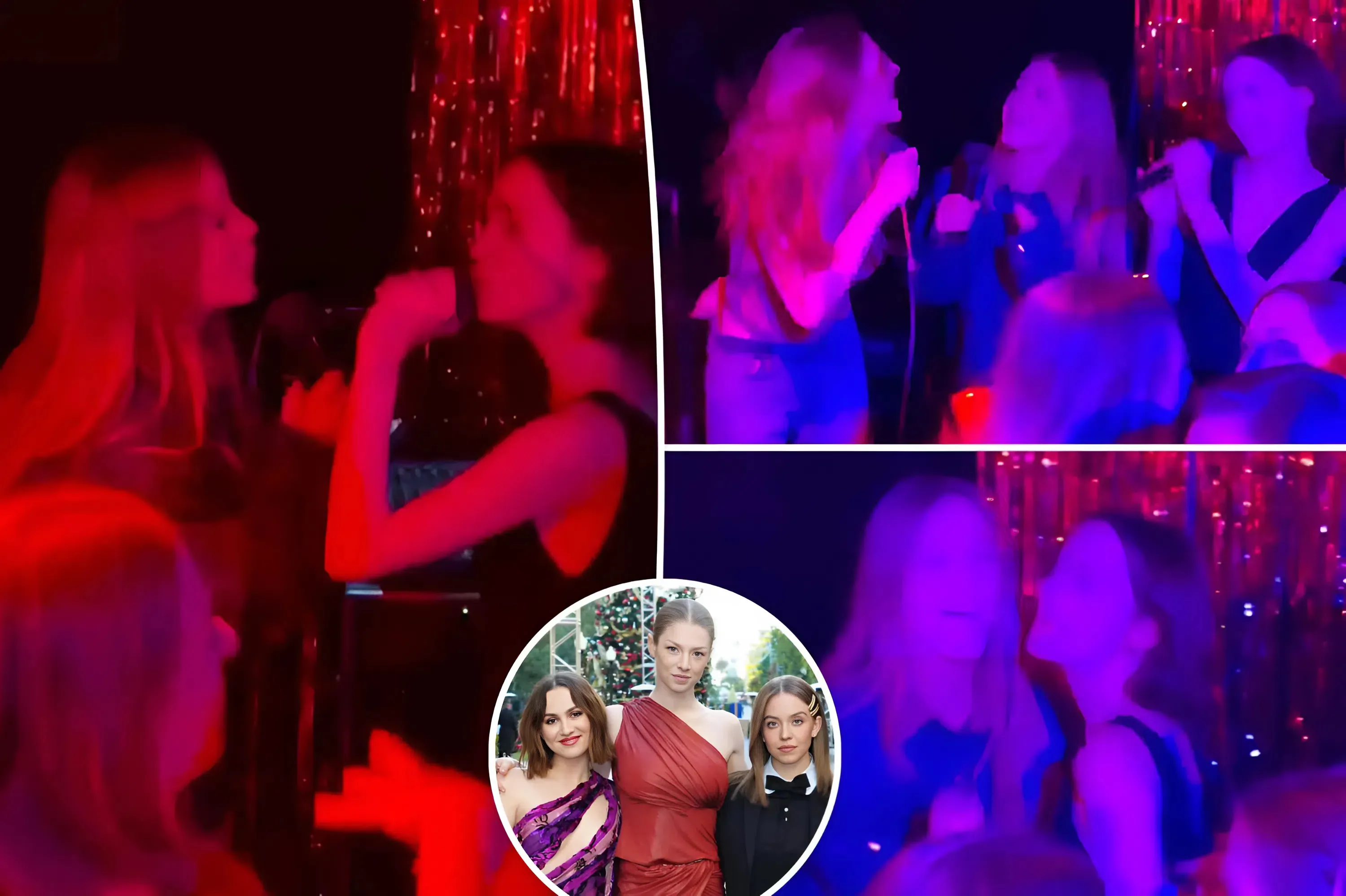 Sydney Sweeney brushes off American Eagle ad backlash on karaoke outing with ‘Euphoria’ co-stars