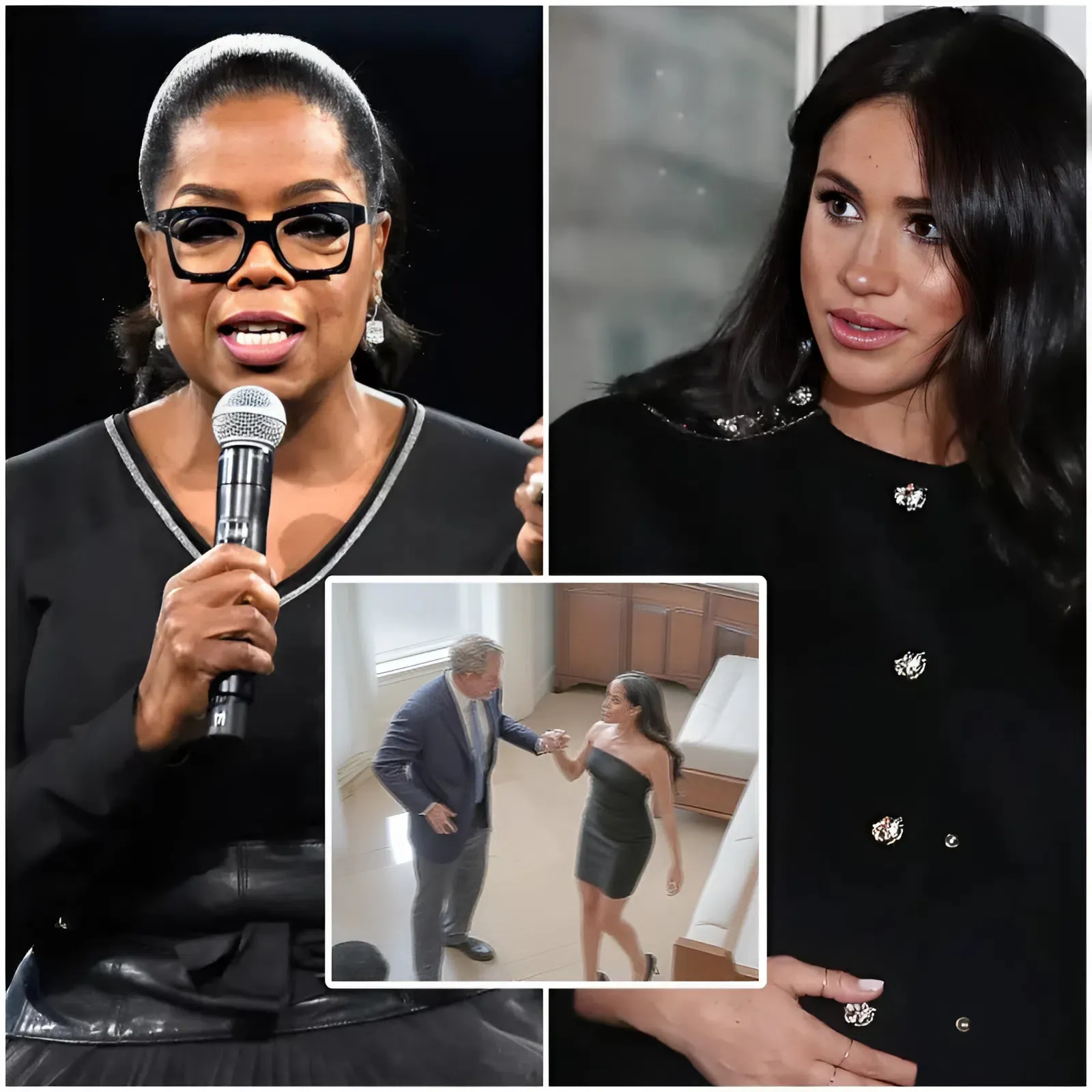 Oprah takes a jab at Meghan Markle’s royal title in a live interview, leaving viewers gasping and the Duchess blindsided. The royal drama reignites, and fans are divided