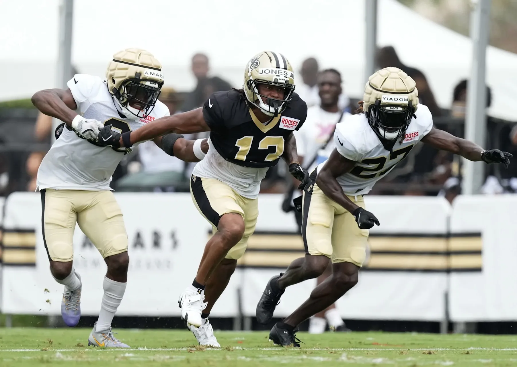 "I’d bet my game check on it" - Recent Saints roster addition guarantees that he's faster than speedster Shaheed