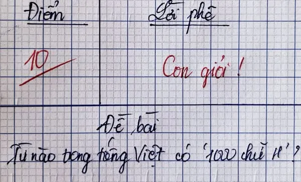 Từ nào trong tiếng Việt có 1.000 chữ H'? Buồn nhất là nhiều thầy cô 