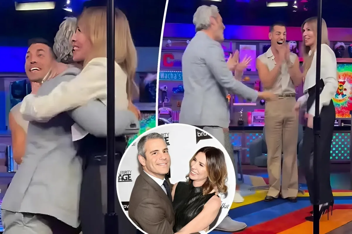 Surprise! Andy Cohen and Carole Radziwill reunite on WWHL after years of solid 'wolf burial' - lulu