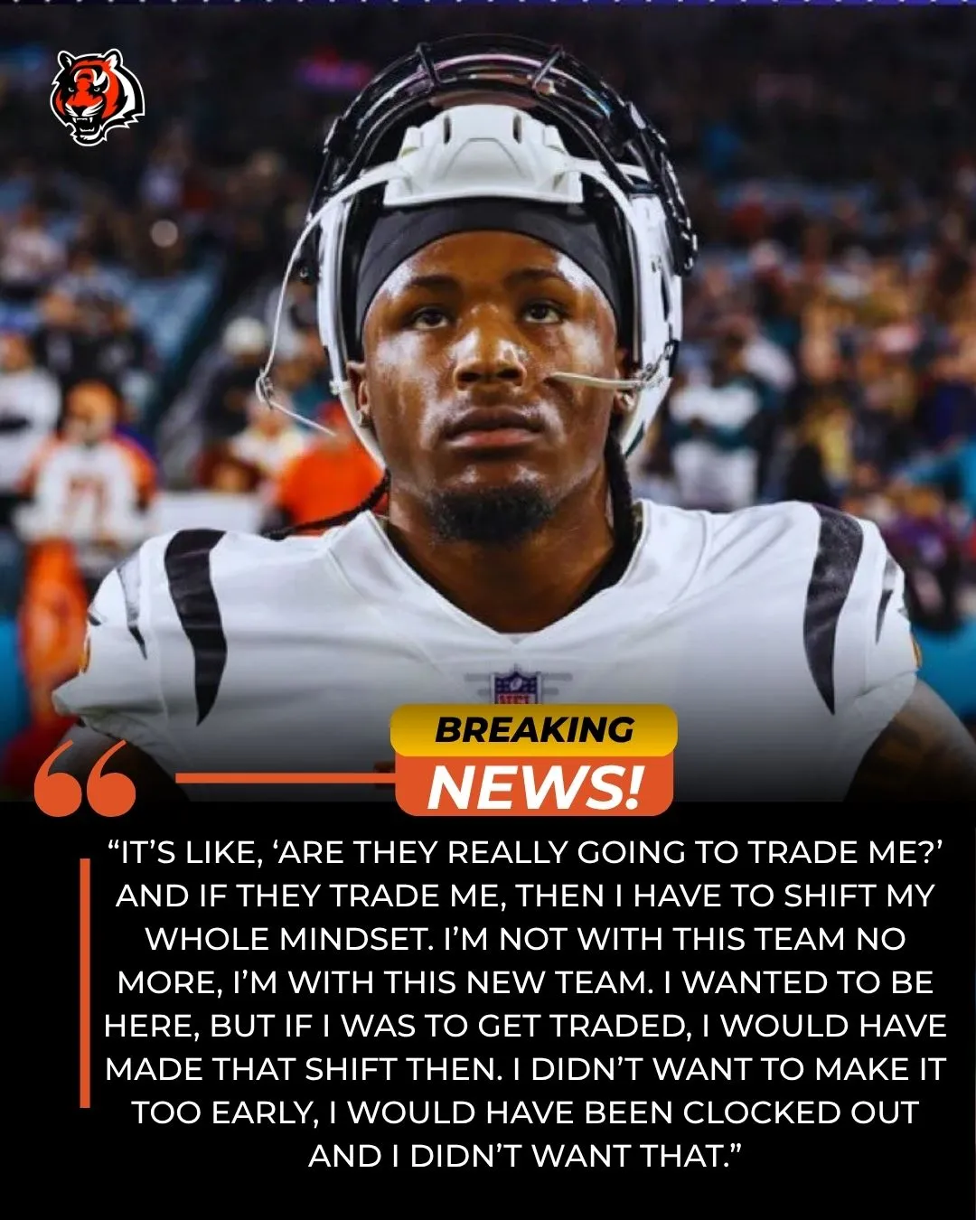Tee Higgins’ reflection of past trade request reveals why his efforts to stay with the Bengals ultimately succeeded