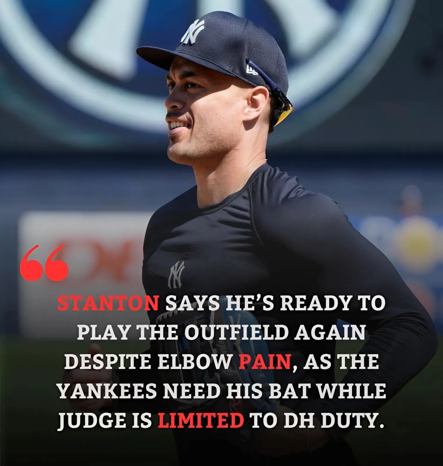 Yankees’ Giancarlo Stanton pushes back against ‘narrative’: ‘Sob stories don’t play’